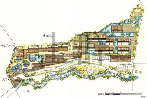 温泉给水系统规划