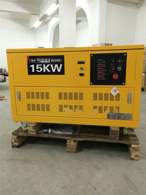 15KW静音汽油发电机型号