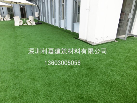 广东深圳 防真草丝人造草坪 经济耐用人造草现货批发