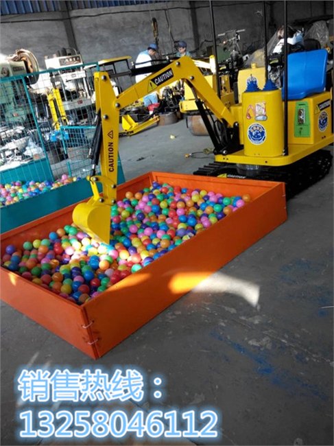 货比三家质量保证的金耀儿童电动游乐挖掘机济宁厂家