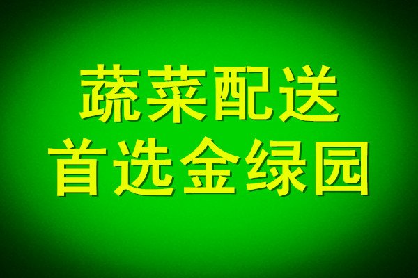 广州蔬菜配送-金绿园是您的首选