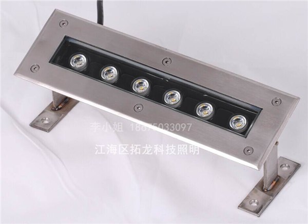 6W小区亮化工程雕塑照明投光专用LED水底灯