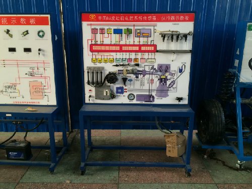 丰田8A发动机电控系统传感器执行器示教板