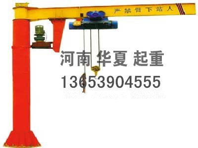 定柱式悬臂起重机厂家直销_河南定柱式悬臂起重机厂