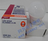 欧司朗 LED球泡 4W A型灯泡 E27