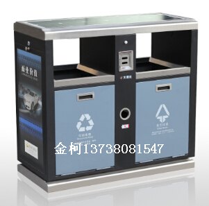 供应不锈钢广告垃圾桶 浙江厂家直销批发