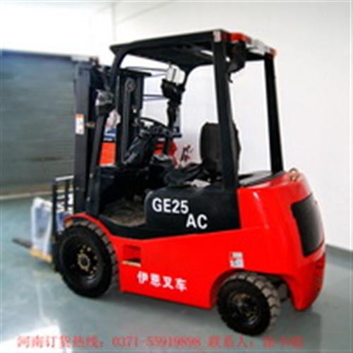 平衡重电动叉车伊恩电动机械2吨平衡重电动叉车