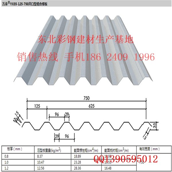 楼承板厂家直销