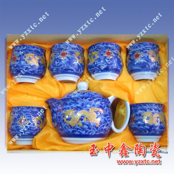 陶瓷茶具 茶具批发商 手绘陶瓷茶具