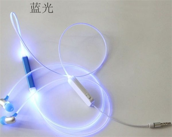 特炫科技生产追光发光耳机线批发EL追光发光耳机线