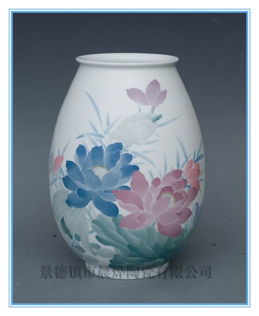 睡莲荷花花瓶
