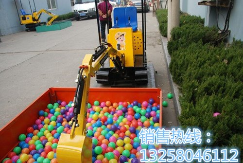 游乐场项目供不应求的儿童游乐设备儿童挖掘机电动挖掘机