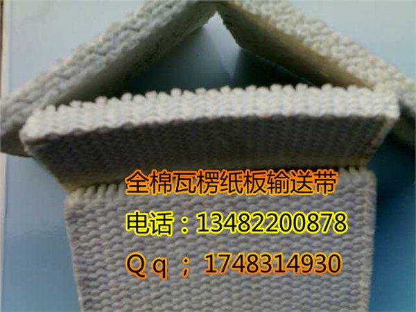 瓦楞纸板输送带