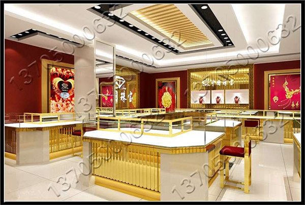 福州参茸展示架制作_福州黄金柜定做