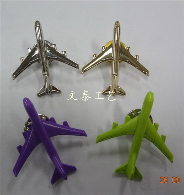 飞机徽章,立体徽章,航空徽章订做,找做飞机模型徽章工厂