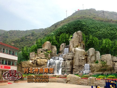 [石家庄]首屈一指的山西水泥假山制作厂家