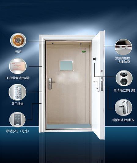 香河银行专用联动门