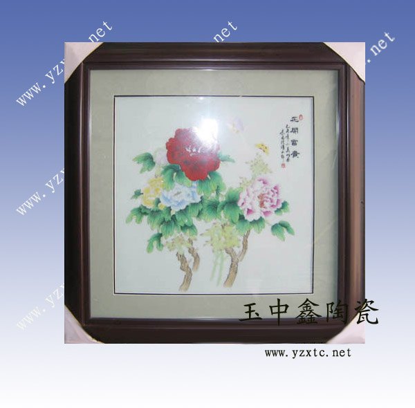 陶瓷瓷板画 瓷板画像