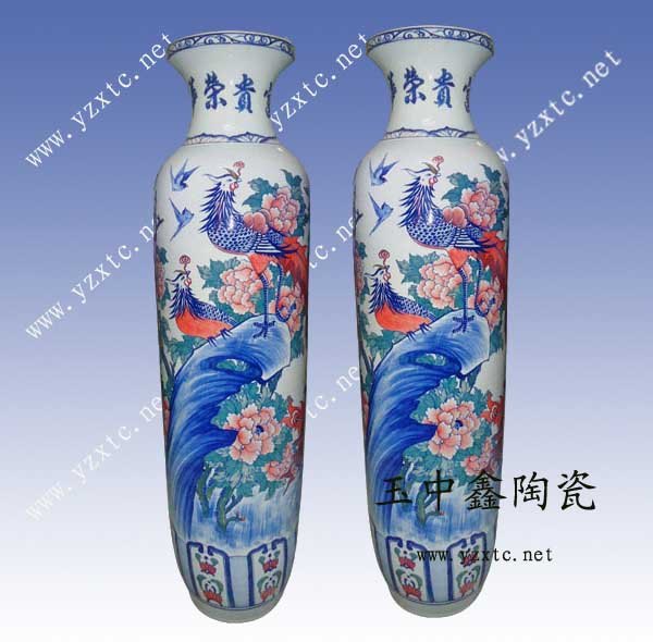 大花瓶厂家 商务礼品陶瓷大花瓶 乔迁礼品大花瓶