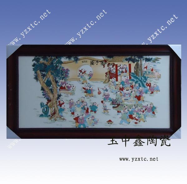 陶瓷瓷板画 室内装饰画