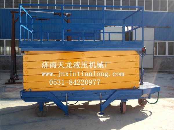天龙液压机械供应高质量的供应辅助自行式升降机