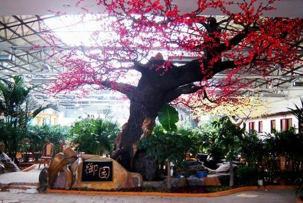 生态园仿真植物雕塑 山东生态园仿真植物设计 生态