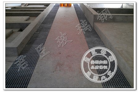 供应君臣玻璃钢格栅|屠宰生产线走道|平台