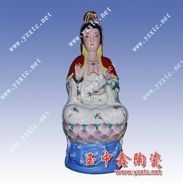 神仙雕塑瓷 宗教礼品雕塑瓷 