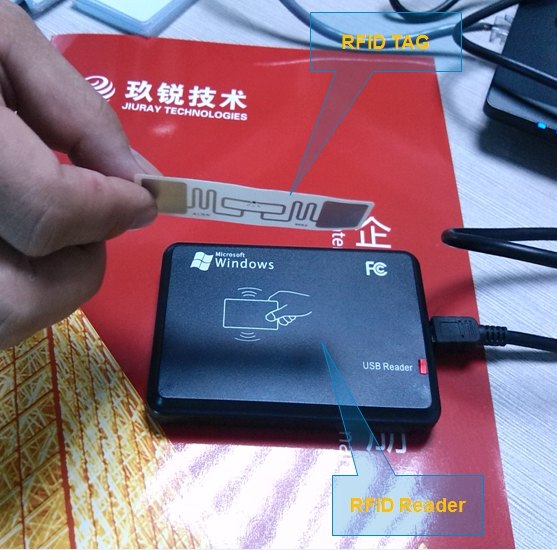 直销桌面RFID读写器/超高频发卡器/UHF无源近距离刷卡机/6C读卡