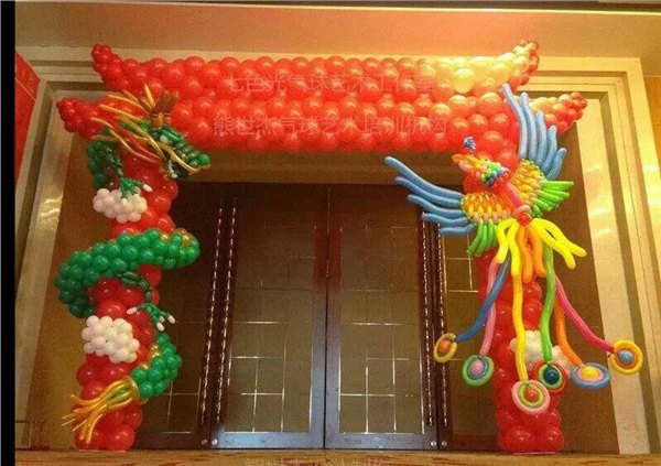 新年新春，气球装饰
