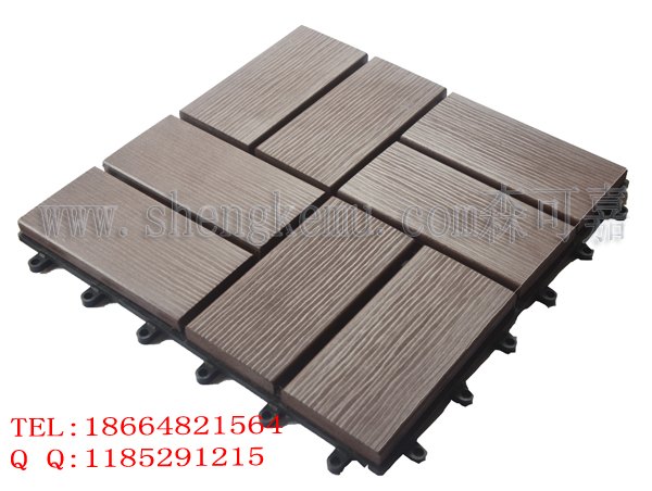 珠海生态木厂家直销防水防腐防潮环保节能首选DIY地板