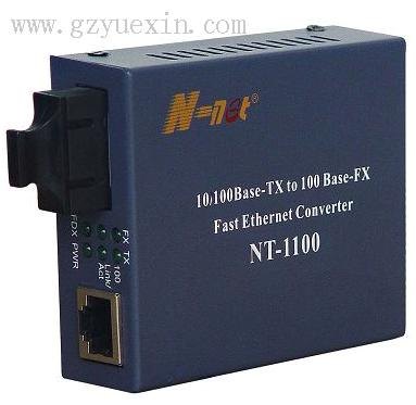 供应N-net百兆多模光纤收发器NT-1100   厂家直销