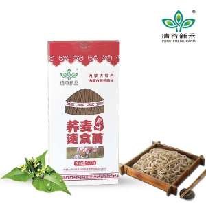厂家批发清谷新禾100%荞麦速食面 面条 冷面