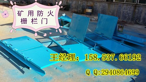 定做防火栅栏门—巷道用防火两用门