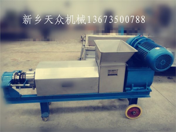 全网销量冠军1.5吨水果双螺旋压榨机不锈钢材质