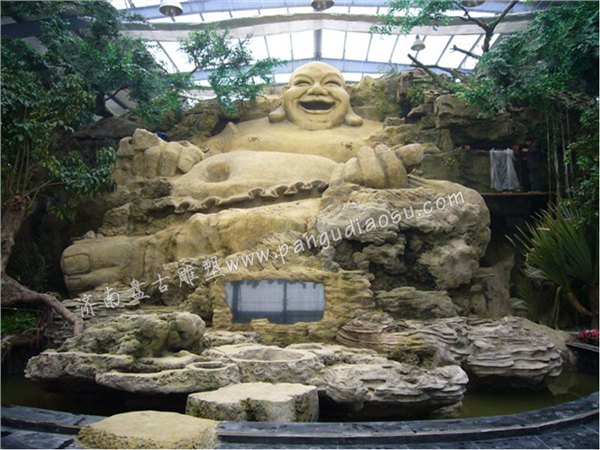 哪儿有卖最知名的水泥假山假树雕塑