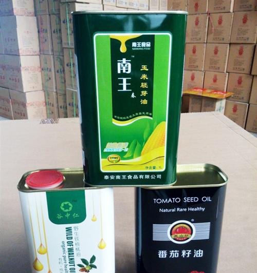 龙波森金属包装图天津35升食用油铁罐包装铁罐