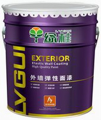 云南弹性外墙面漆 绿桂厂家