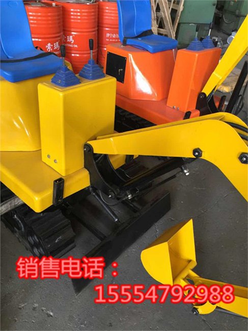 户外室内通用型儿童游乐挖掘机最新技术升级