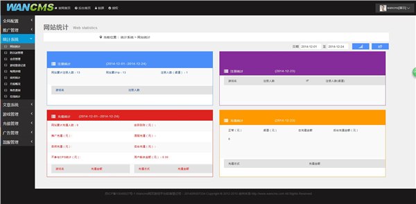 Wancms平台程序最新至尊4.2版本正式发售