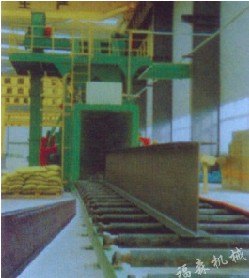 福森专业供应优质辊道式型钢抛丸机 品质一流信誉保