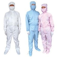 出口级别高品质洁净连体服/0.5网格无尘服