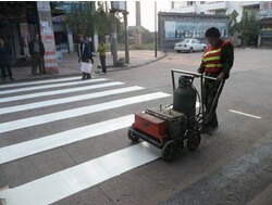 恩施市仙桃市划线公司 湖北马路划线 热熔划线价格