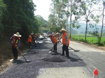 重庆道路白改黑施工 电话价格公司