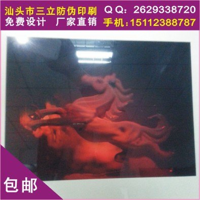 3d全息图+全息防伪标签,PET防伪标签、防伪激光标