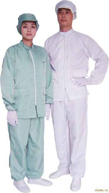 防静电白色分体服 防尘服分体 无尘洁净服生产厂家