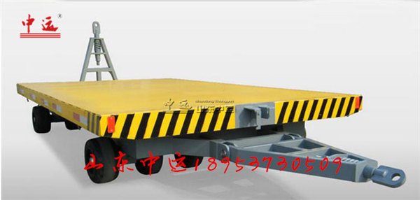 15T平板拖车，15T牵引拖车，非标定制平板拖车，平板拖车厂家，工厂用