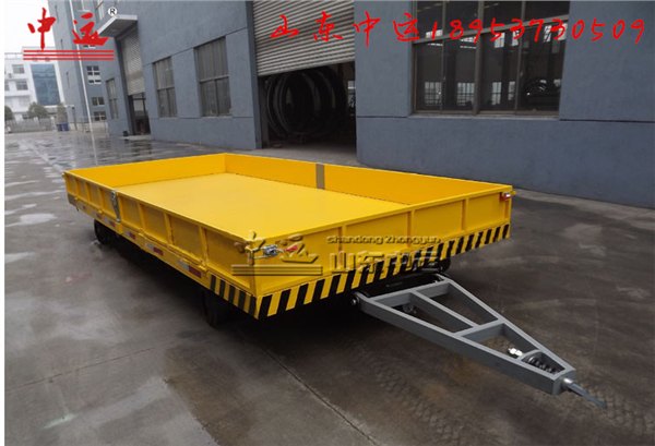 30T厂区平板拖车，运输平板拖车，ZY非标定制平板拖车，山东平板拖车厂