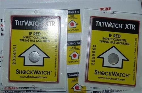 供应天津防倾斜标签shockwatch