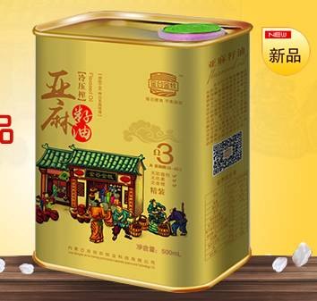 金谷金牧有机亚麻籽油